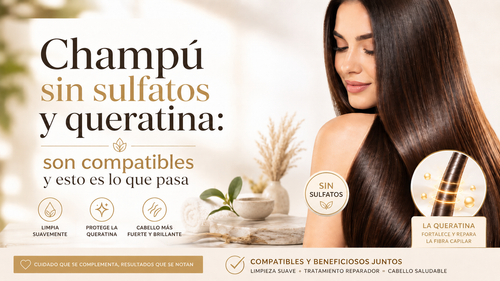 Champú sin sulfatos y queratina: son compatibles y esto es lo que pasa