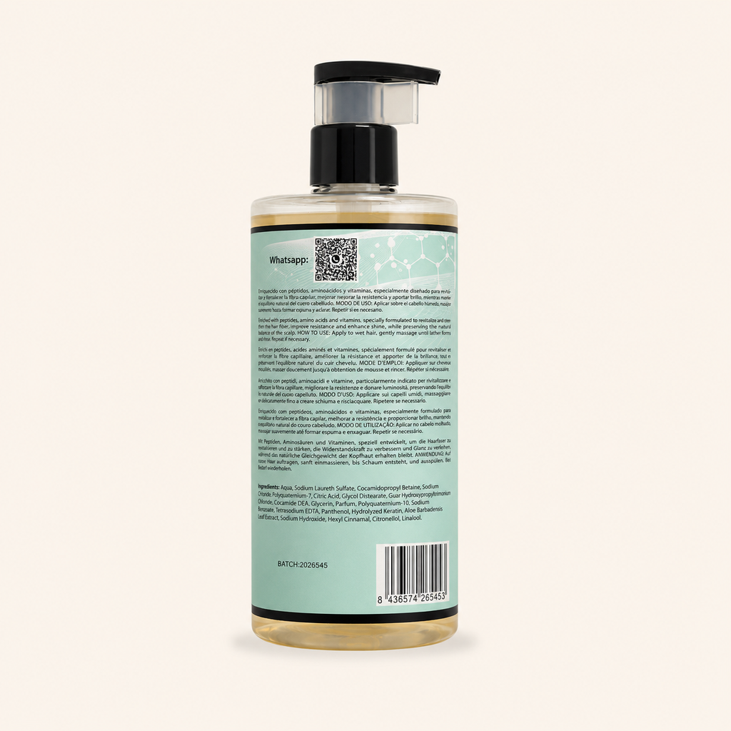 Champú Sin sulfatos MOLECULAR - 500ml