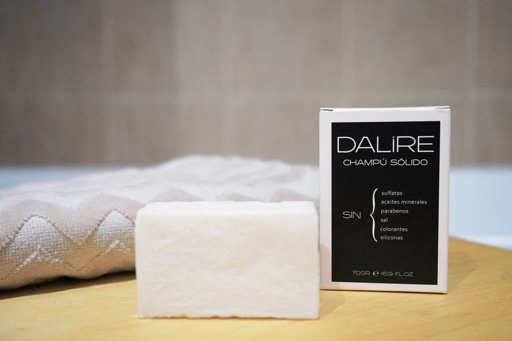 Champú Solido DALIRE sin plásticos - 70gr