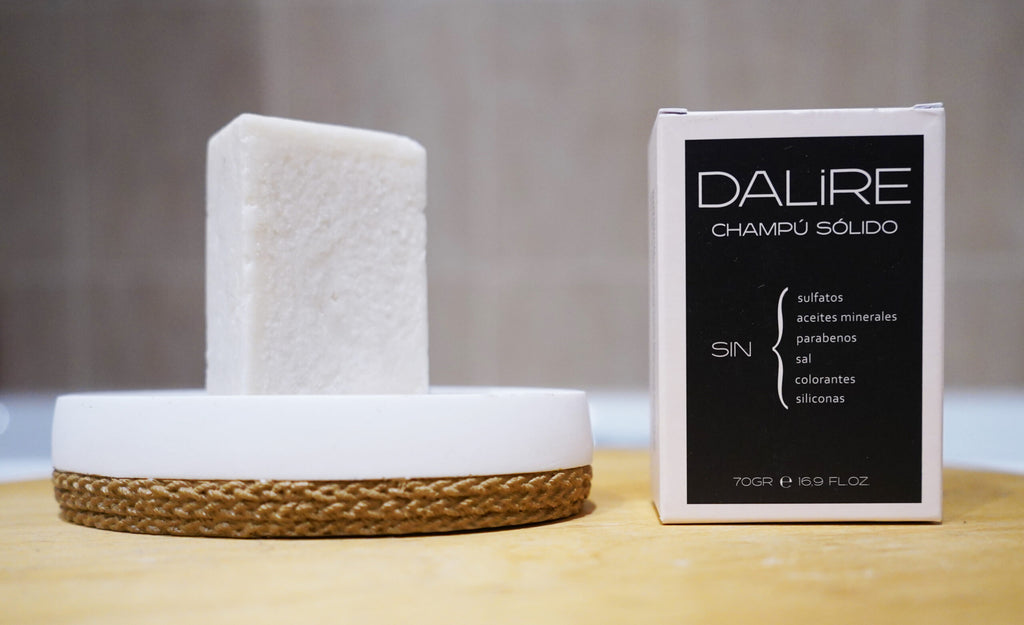 Champú Solido DALIRE sin plásticos - 70gr