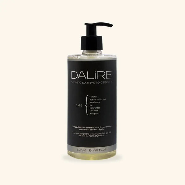 Champú Sin sulfatos Extracto CEBOLLA (cabello GRASO) - 500ml Dalire Cosmetics