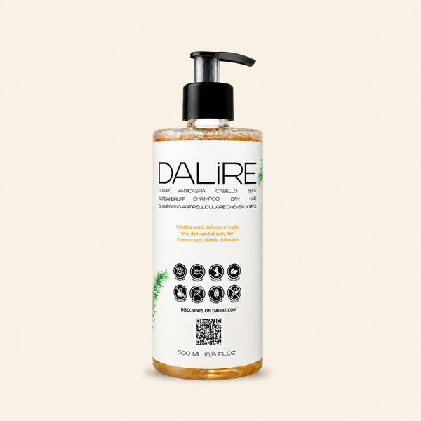 Champô anticaspa para cabelos normais e secos, sem sulfatos e silicones - 500ml