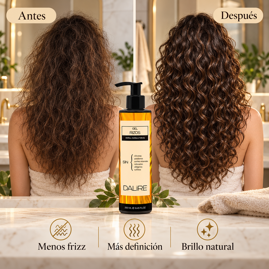 Gel Activador de Rizos sin sulfatos - 250ml
