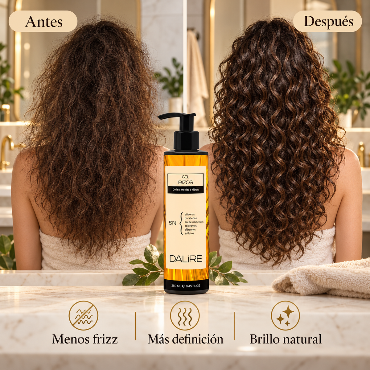 Gel ativador de caracóis sem sulfatos - 250ml