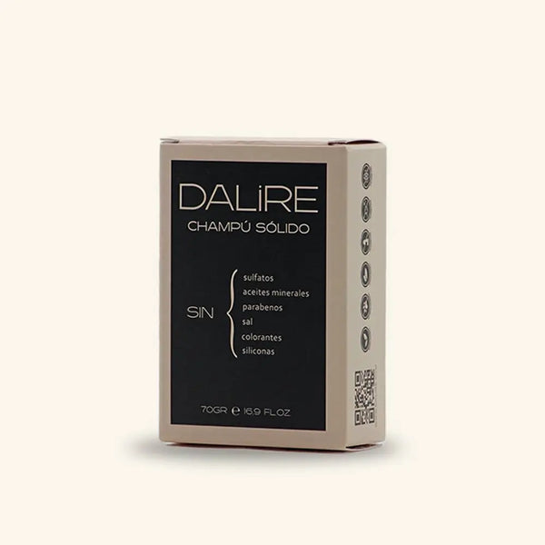 Champú Solido DALIRE sin plásticos - 70gr Dalire Cosmetics