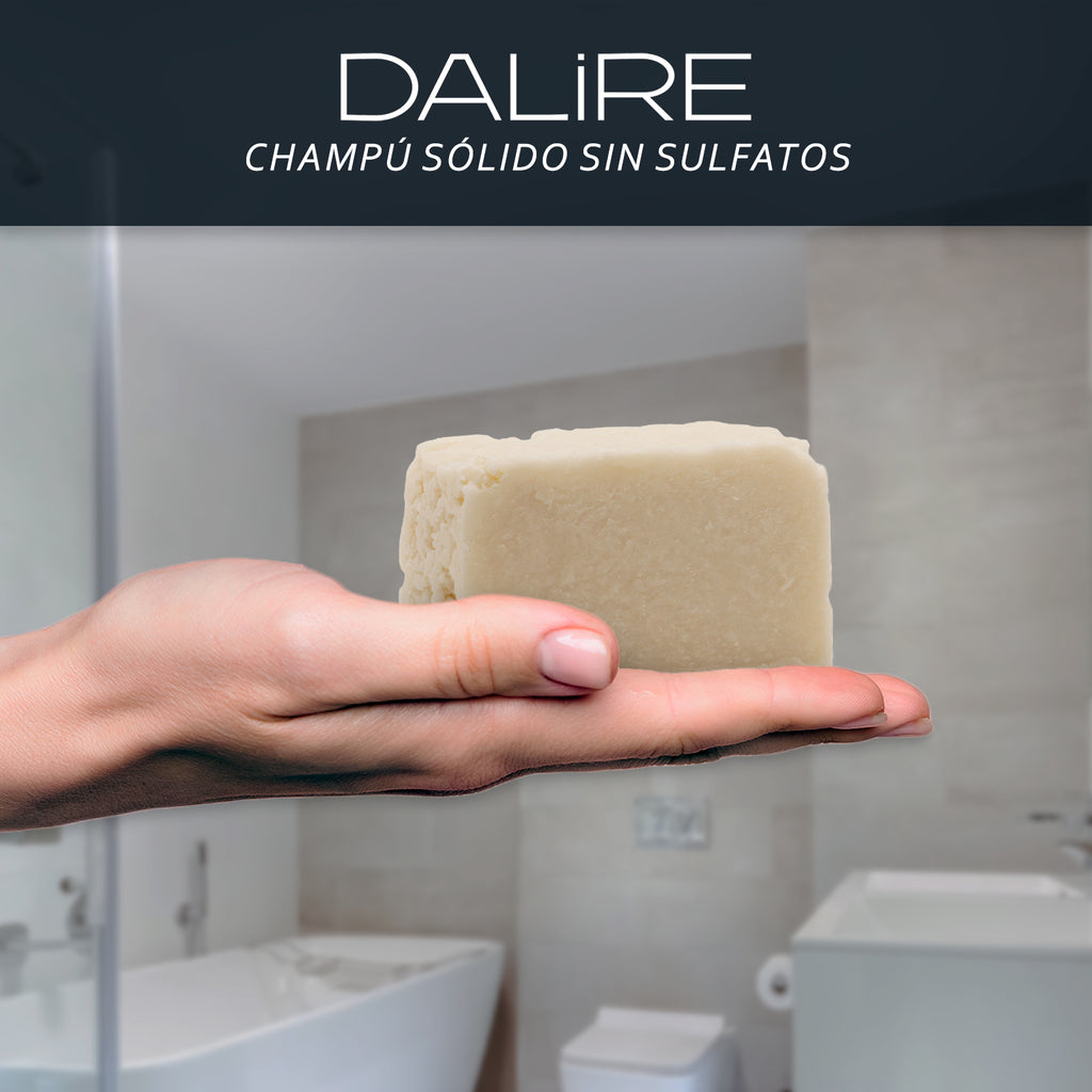 Champú Solido DALIRE sin plásticos - 70gr