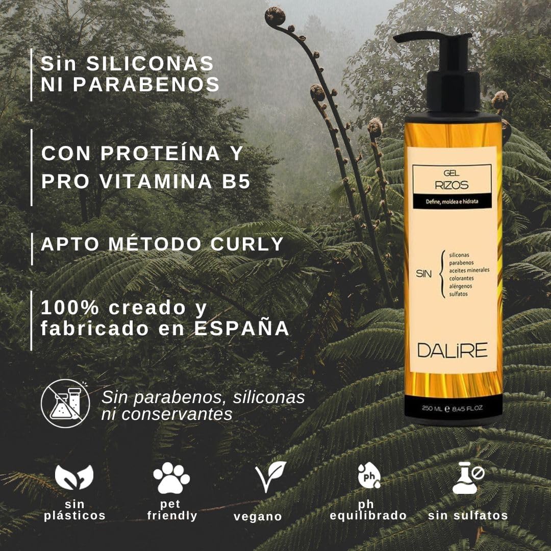 Gel Activador de Rizos sin sulfatos - 250ml