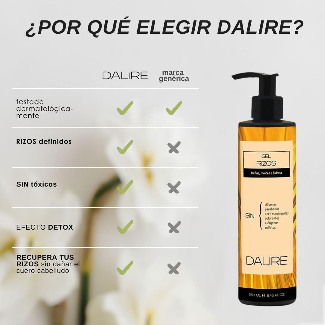 Gel Activador de Rizos sin sulfatos - 250ml