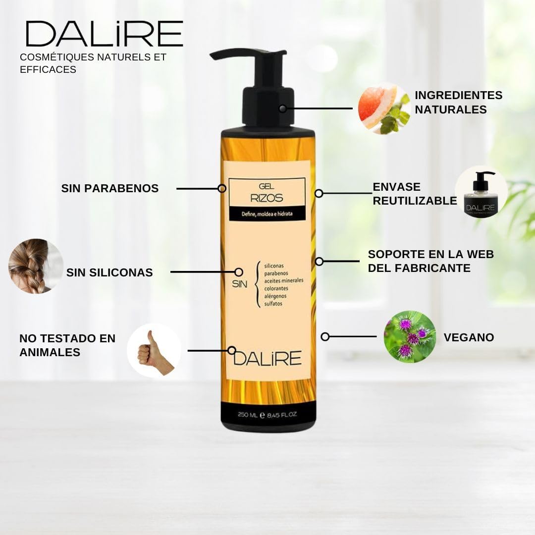 Gel Activador de Rizos sin sulfatos - 250ml